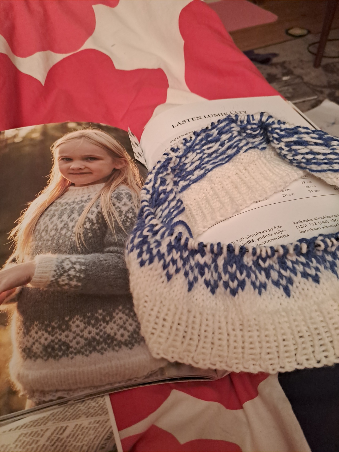 Seuraava projekti ennen omaa puseroa 👍